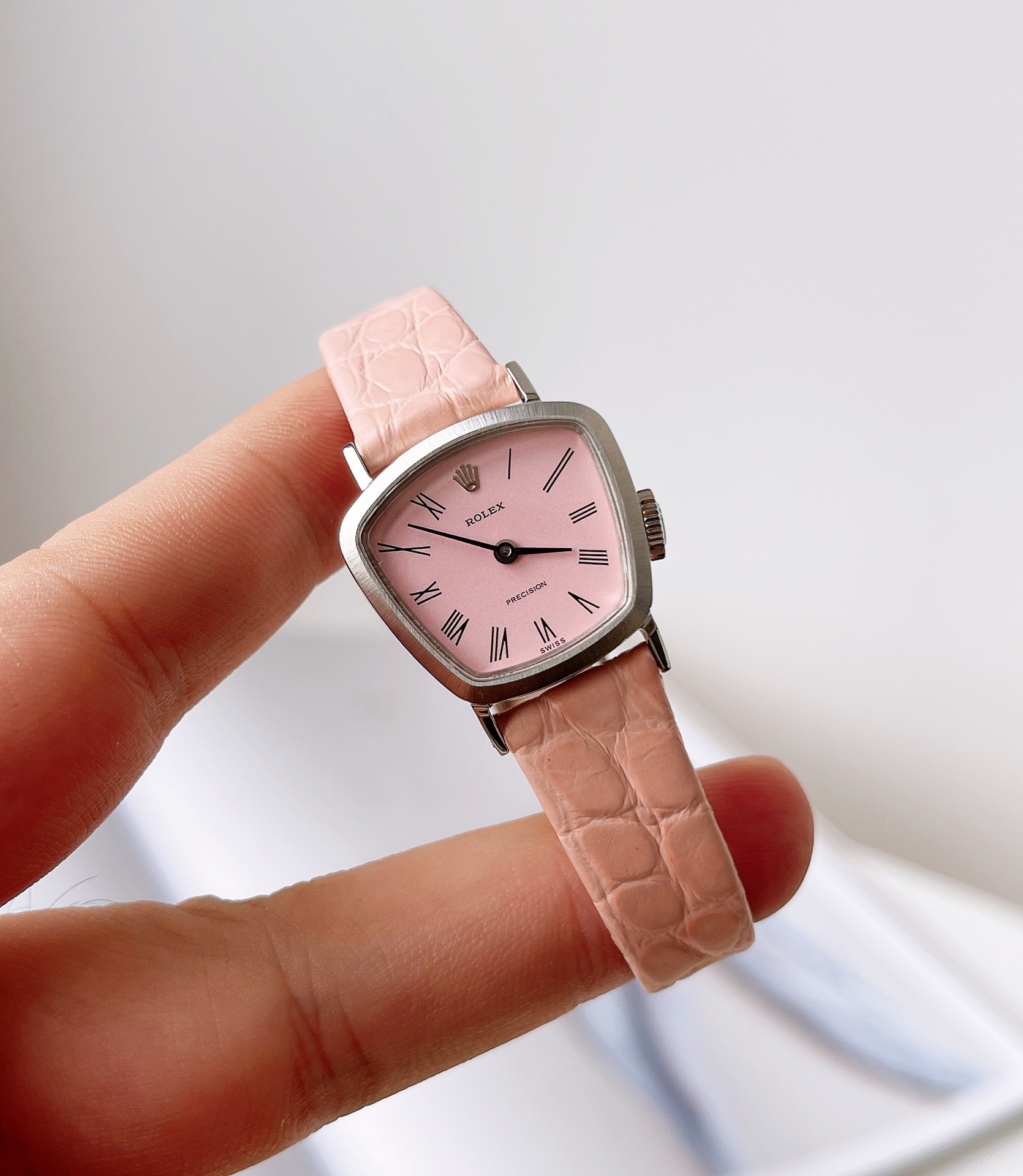 NO:386392,Rolex Middle Rose Pink!  ,,rolex19860909劳力士 中古 玫瑰粉！,,rolex,Watch