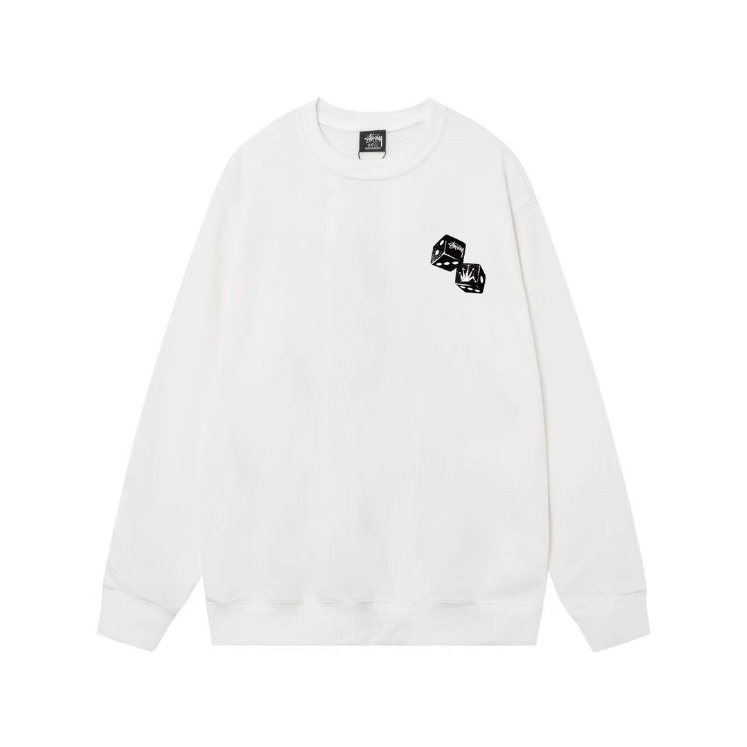 Stussy FW24 Dice Series Hoodie: Fur-Crunch Fabric, Unisex, Various Colors & Sizes - 图片 6