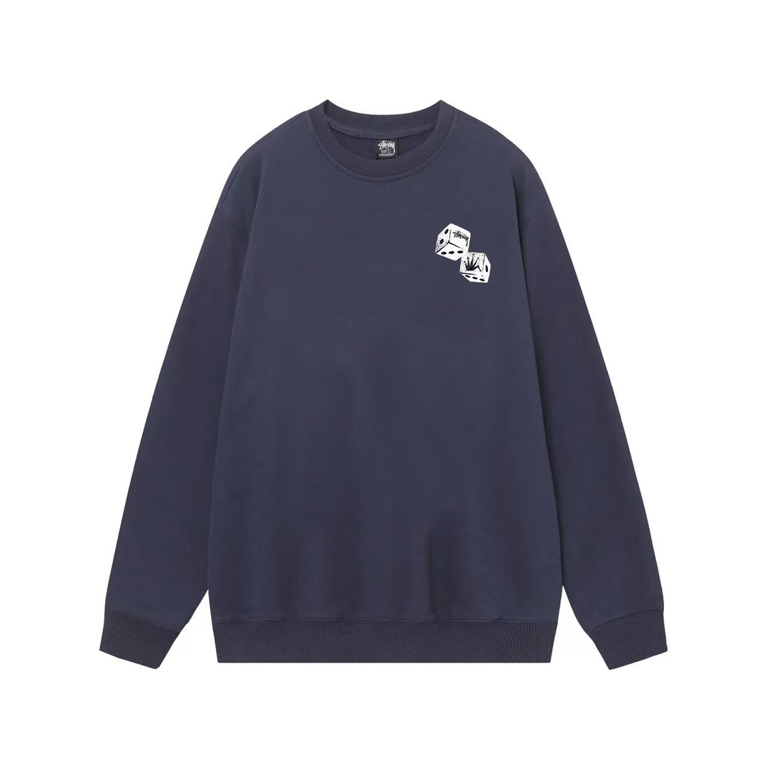 Stussy FW24 Dice Series Hoodie: Fur-Crunch Fabric, Unisex, Various Colors & Sizes - 图片 8