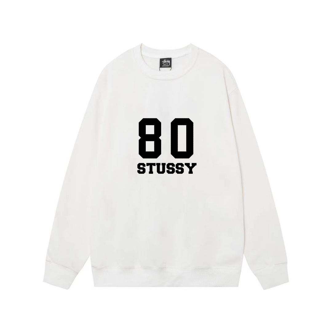 High-Quality Stussy FW24 Hoodie with Fur-Crunch Fabric, Unisex, Various Colors - 图片 4