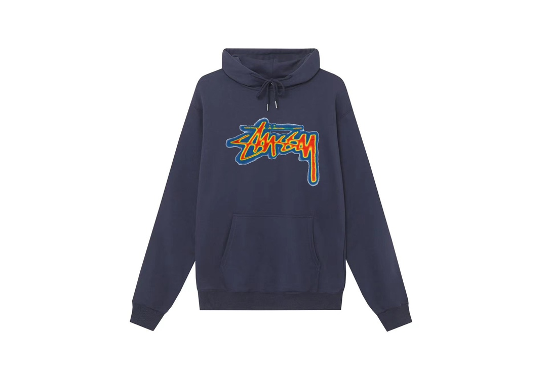 High-Quality Stussy FW24 Thermal Stock Hoodie in Various Colors and Sizes - 图片 5