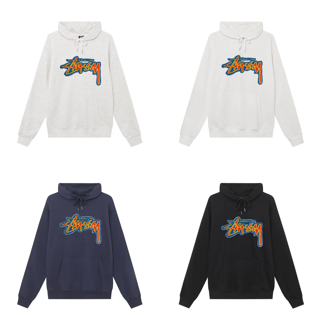 High-Quality Stussy FW24 Thermal Stock Hoodie in Various Colors and Sizes - 图片 1