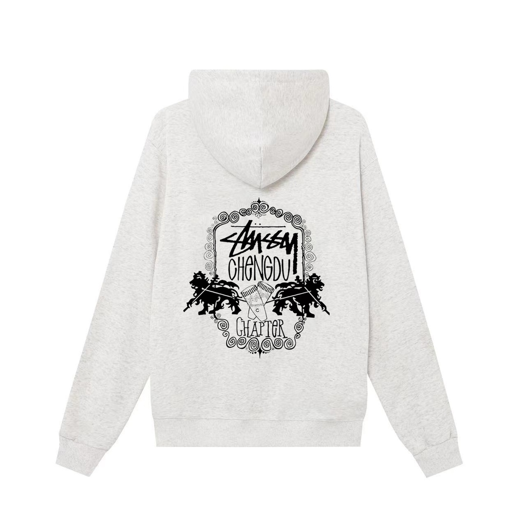 Stussey FW24 Fur-Crunch Fabric Couple’s Choice in White, Black, Gray. - 图片 4
