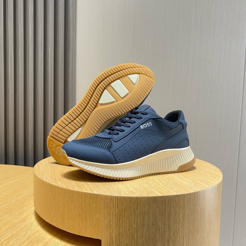 Fábrica P250 [Boss] nuevos zapatos de los deportes de los hombres Conocida marca deportiva nueva gra