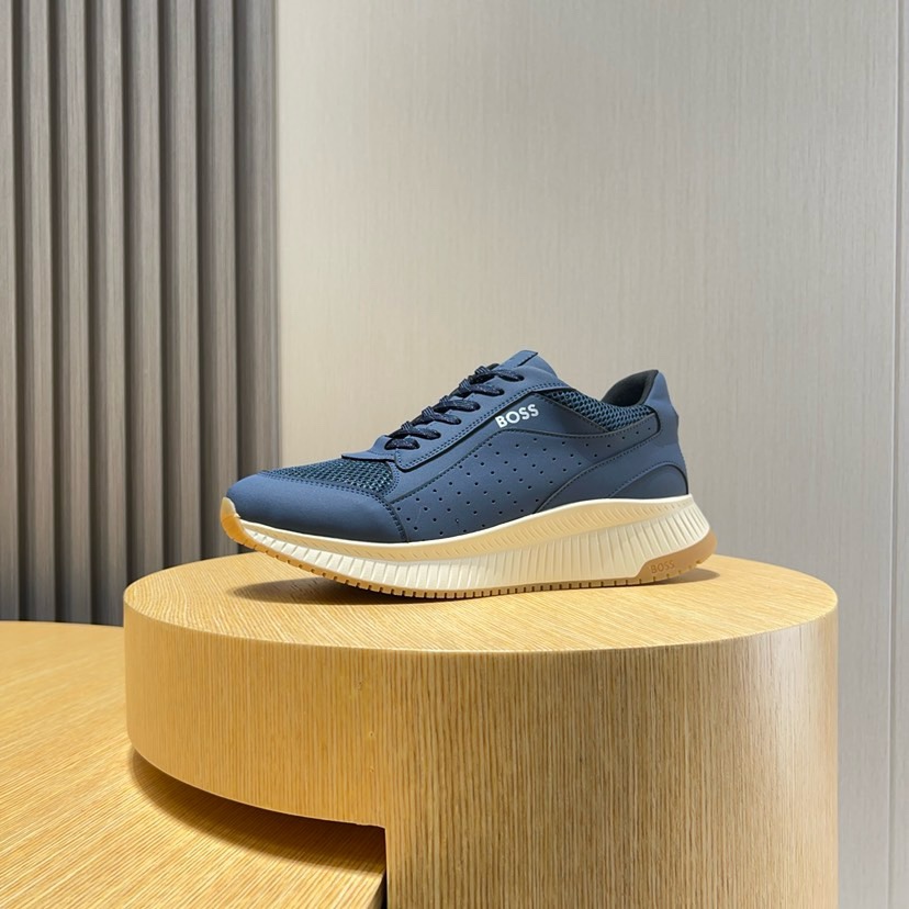 Fábrica P250 [Boss] nuevos zapatos de los deportes de los hombres Conocida marca deportiva nueva gra