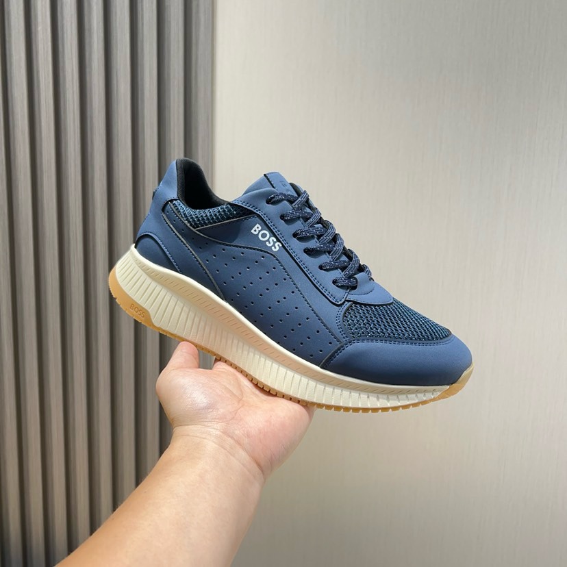 Fábrica P250 [Boss] nuevos zapatos de los deportes de los hombres Conocida marca deportiva nueva gra