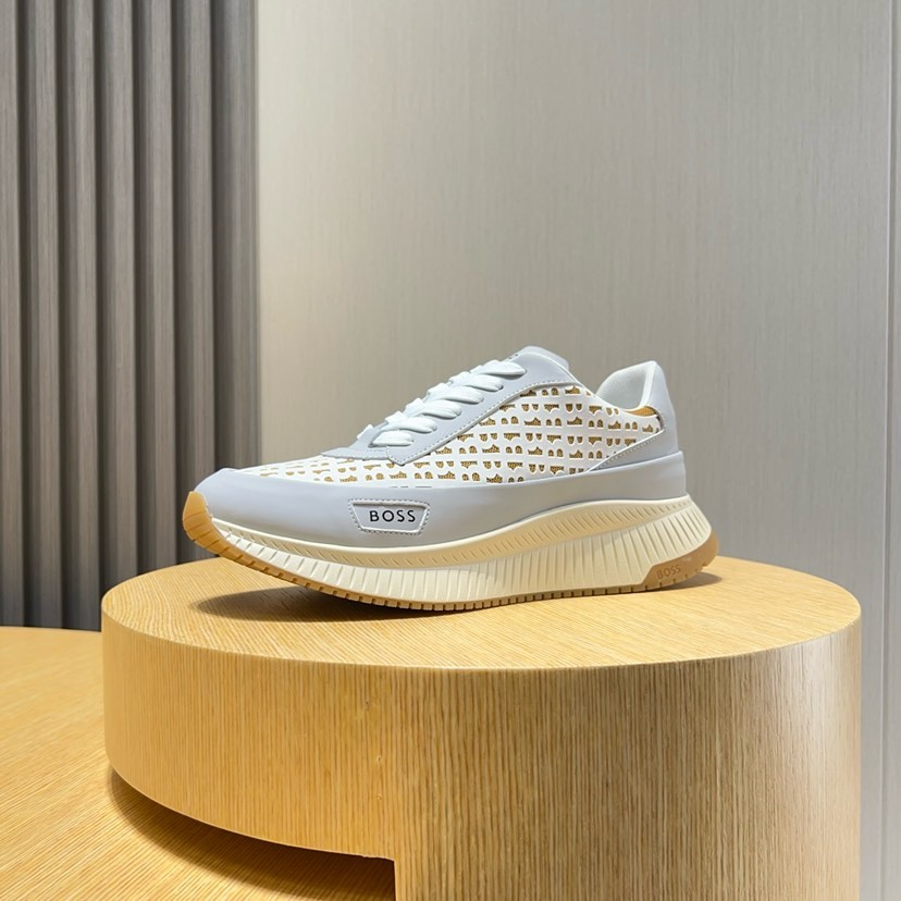 Fábrica P250 [Boss] nuevos zapatos de los deportes de los hombres Conocida marca deportiva nueva gra