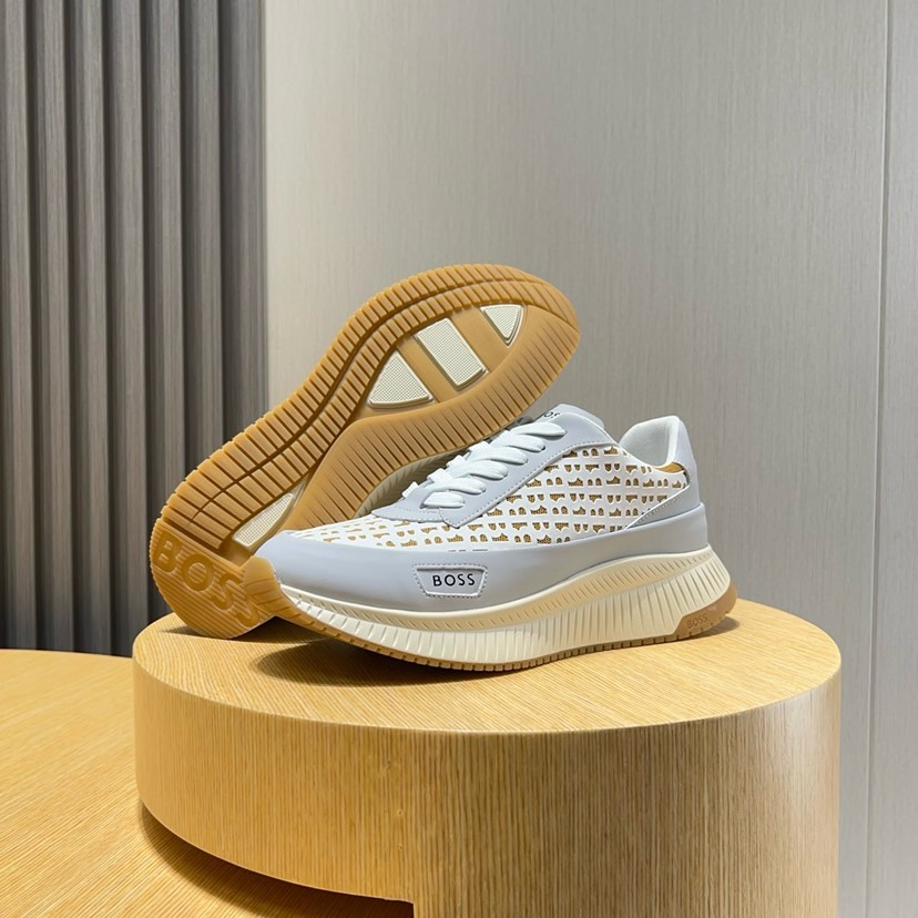 Fábrica P250 [Boss] nuevos zapatos de los deportes de los hombres Conocida marca deportiva nueva gra