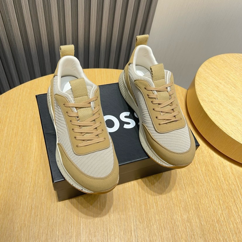 Fábrica P250 [Boss] nuevos zapatos de los deportes de los hombres Conocida marca deportiva nueva gra