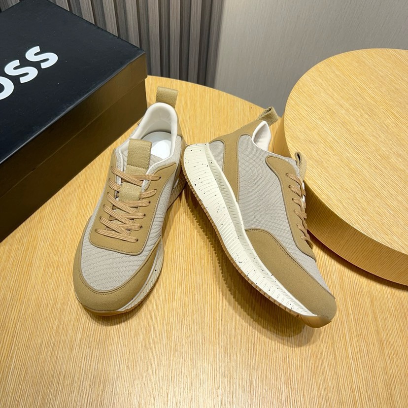 Fábrica P250 [Boss] nuevos zapatos de los deportes de los hombres Conocida marca deportiva nueva gra