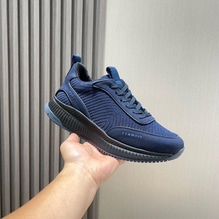 Fábrica P250 [Boss] nuevos zapatos de los deportes de los hombres Conocida marca deportiva nueva gra