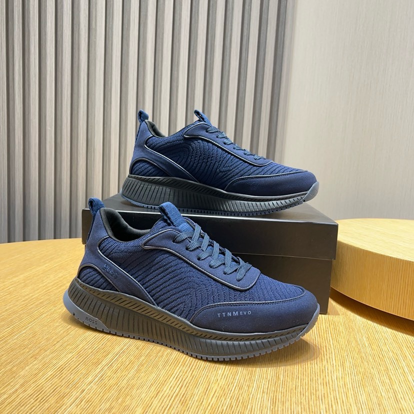 Fábrica P250 [Boss] nuevos zapatos de los deportes de los hombres Conocida marca deportiva nueva gra