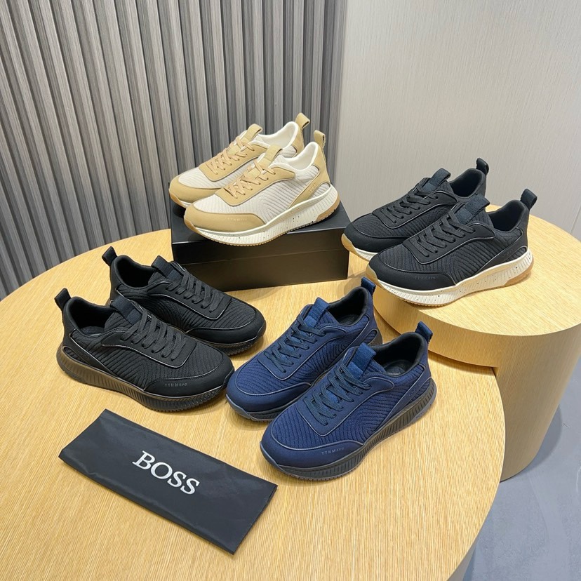 Fábrica P250 [Boss] nuevos zapatos de los deportes de los hombres Conocida marca deportiva nueva gra