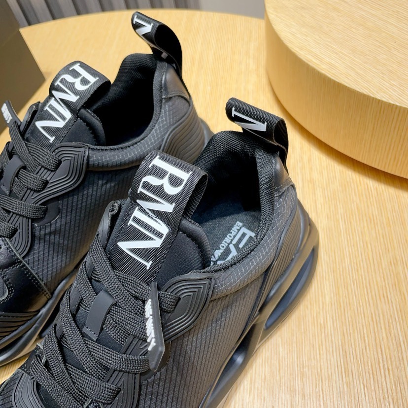 Factory P270 [Armani] Armani nueva moda zapatillas de deporte de los hombres cuidadosamente elaborad