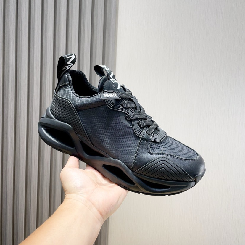 Factory P270 [Armani] Armani nueva moda zapatillas de deporte de los hombres cuidadosamente elaborad