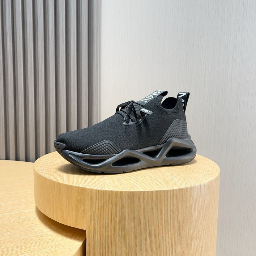 Fábrica P250 [Armani] Armani nueva moda entrenadores de los hombres cuidadosamente elaborados marca 