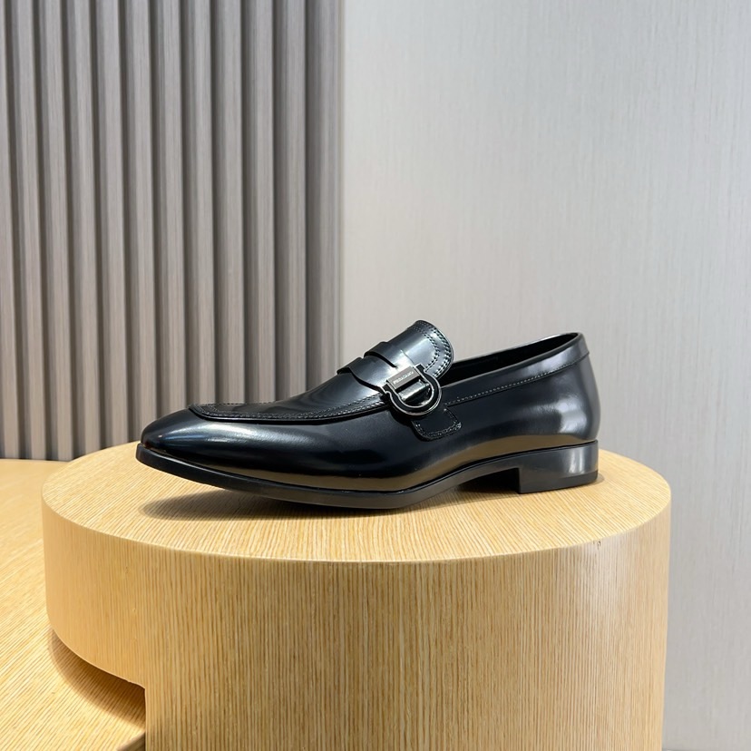Salvatore Ferragamo Men's Leather Loafers - Business Style, Comfortable Fit 6 i1744654199249 7538 0 4