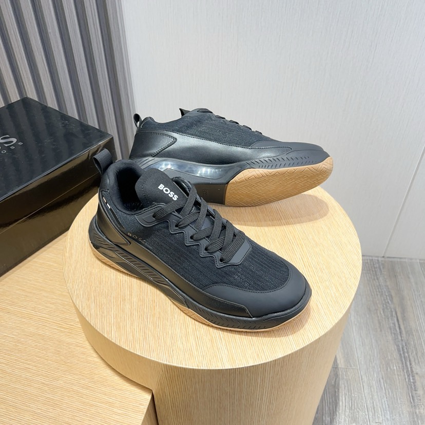 Boss Men's Lightweight Breathable Sneakers, Comfortable and Stylish 4 i1745427050965 3755 0 2