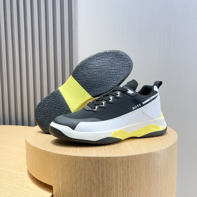 BOSS Men's Lightweight Breathable Sneakers, Comfortable Casual Walking Shoes 10 i1745427084691 6397 0 8