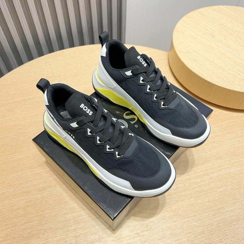 BOSS Men's Lightweight Breathable Sneakers, Comfortable Casual Walking Shoes 2 i1745427085950 3323 0 0