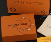 Fashion Designer
 Louis Vuitton Jewelry Bracelet Gold Rose Polishing