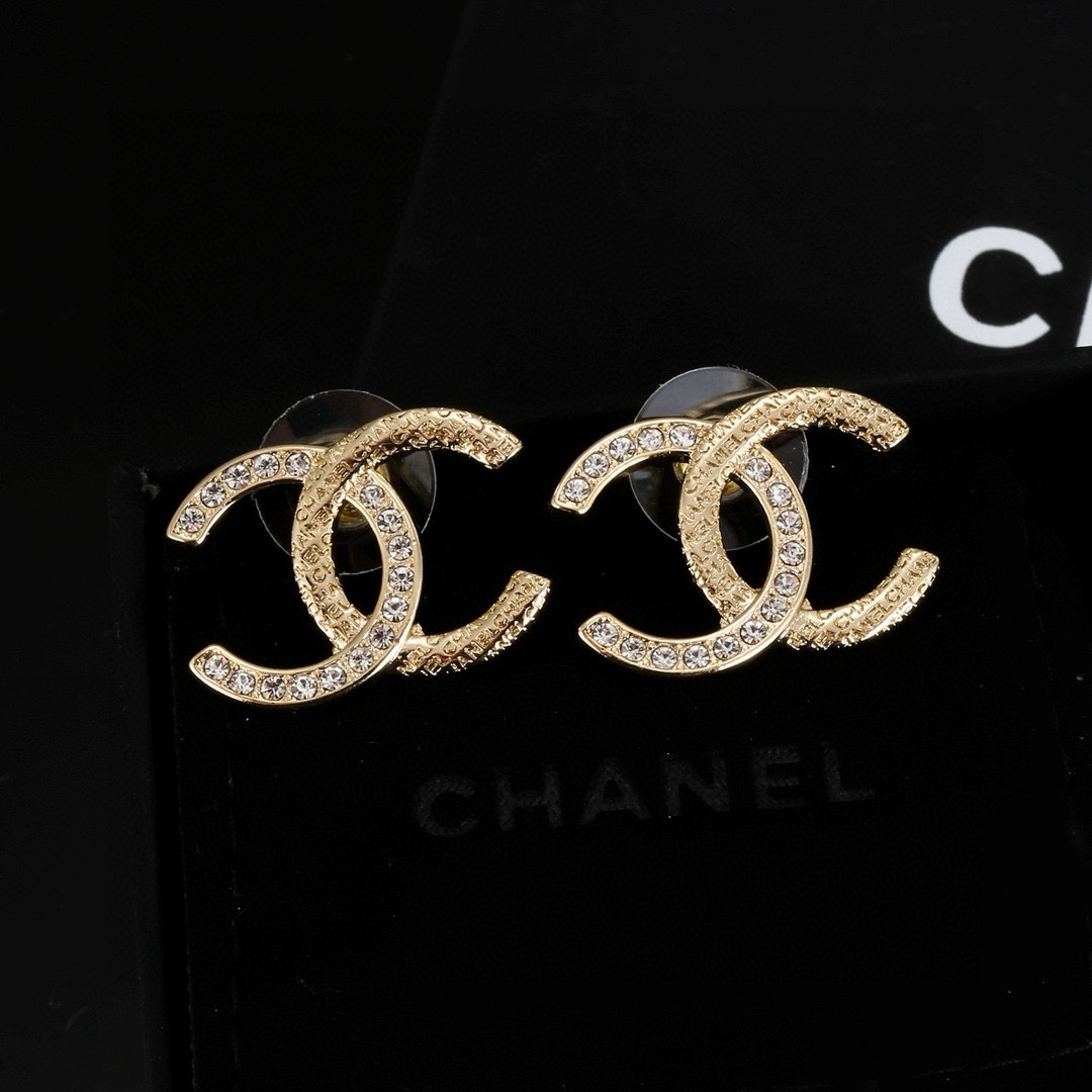 Chanel Joalheria Brinco Amarelo