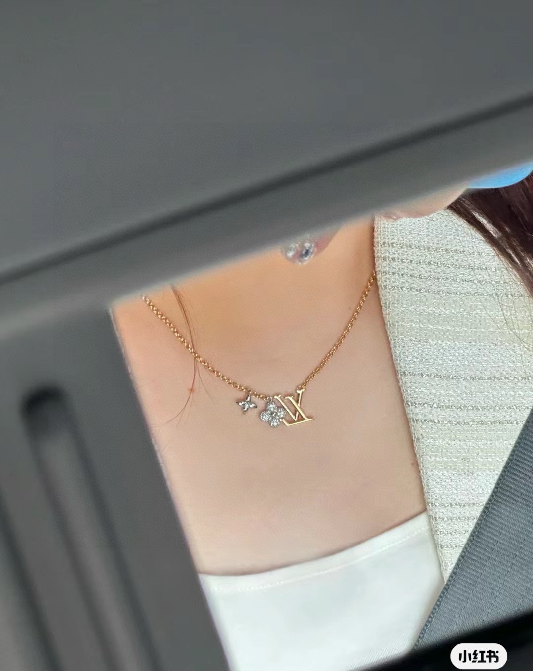 Louis Vuitton Monogram Flower & Initials Necklace - Comprehensive 3