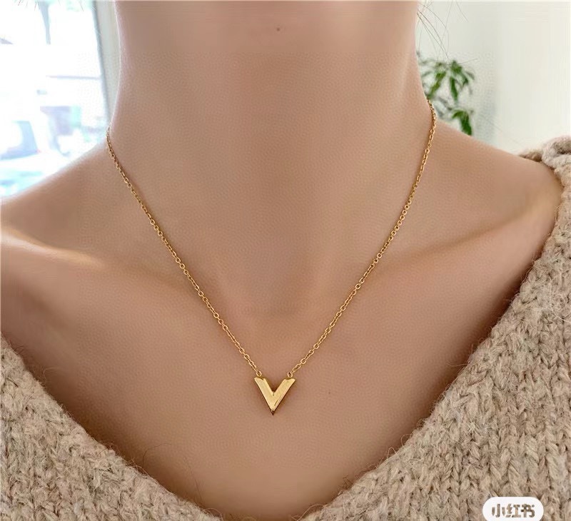 Louis Vuitton LV Letter Bracelet and Necklace - Comprehensive 6