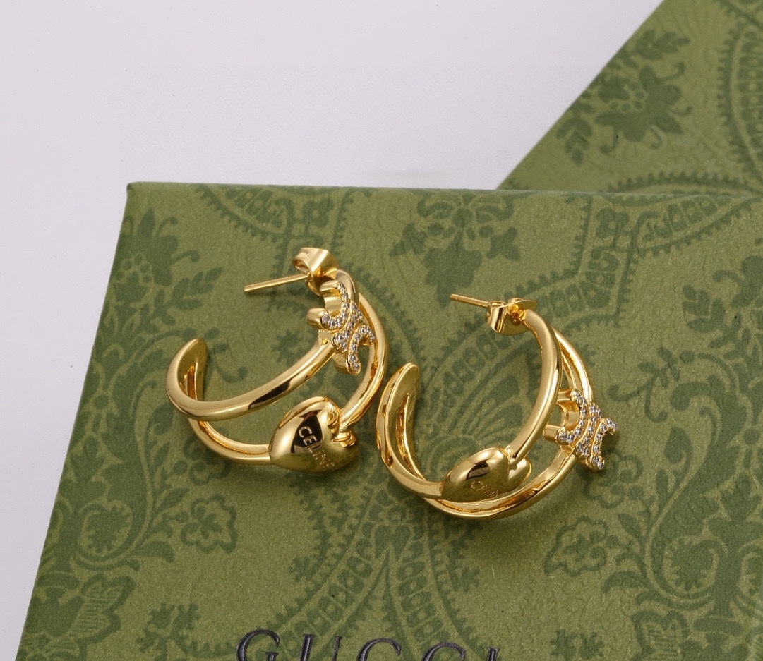 Celine luxury earrings 4