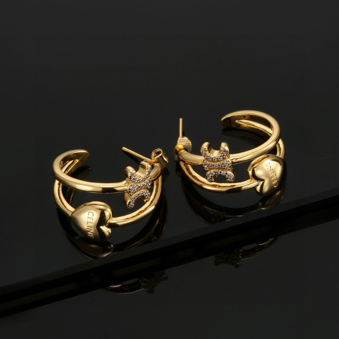 Celine luxury earrings 6