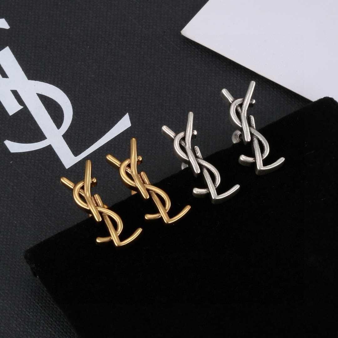 Yves Saint Laurent Joyas Pendiente Diseñador de tiendas
 Fashion