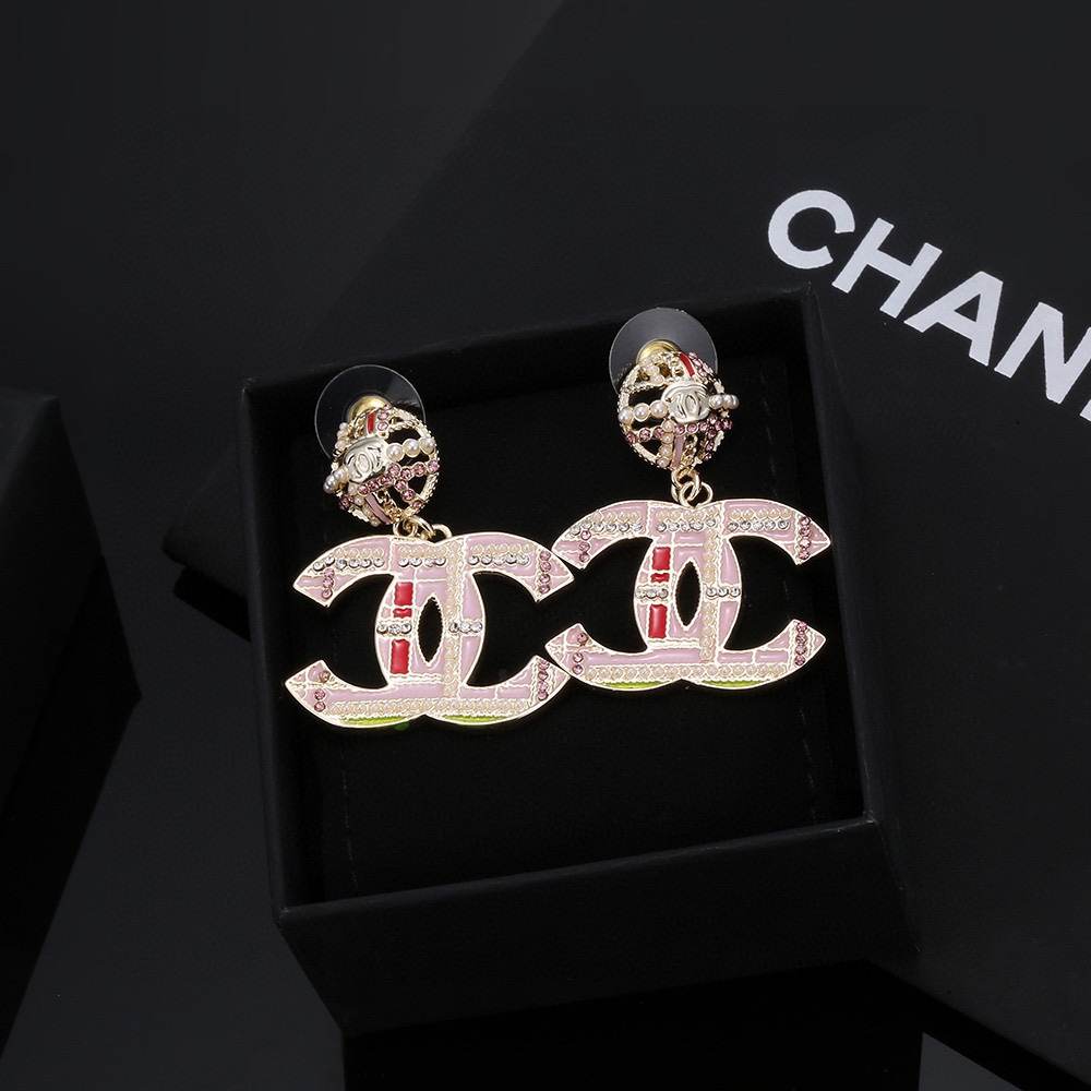 Chanel Joyas Pendiente 925 plata Colección de verano