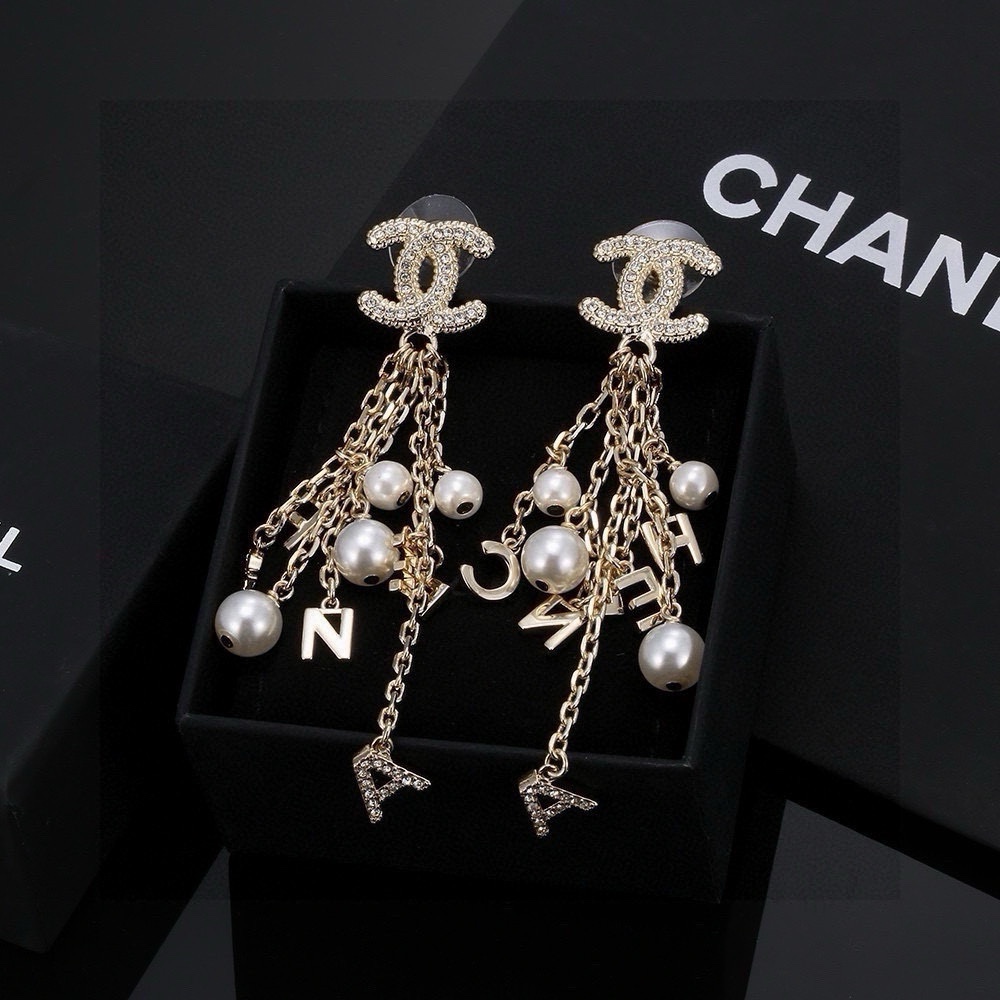 Chanel Flawless
 Jewelry Earring Online Store
 925 Silver Fashion