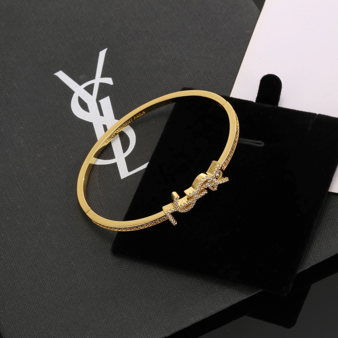 Luxurious St. Roland YSL Bracelets with Unique Electroplating and Market Exclusivity. - 图片 3