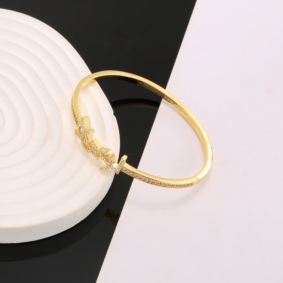Luxurious St. Roland YSL Bracelets with Unique Electroplating and Market Exclusivity. - 图片 2