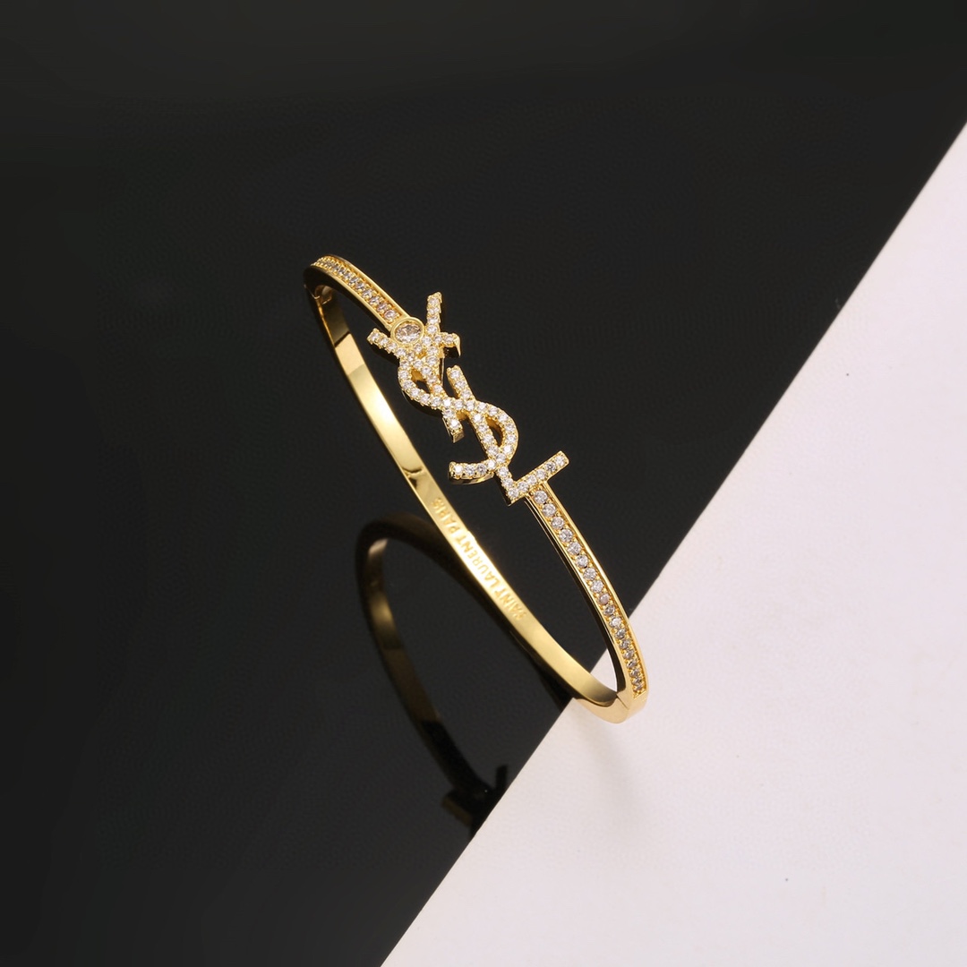 Luxurious St. Roland YSL Bracelets with Unique Electroplating and Market Exclusivity. - 图片 1