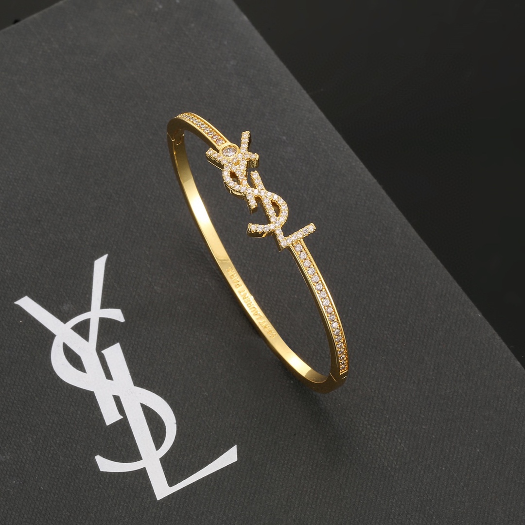 Luxurious St. Roland YSL Bracelets with Unique Electroplating and Market Exclusivity. - 图片 5