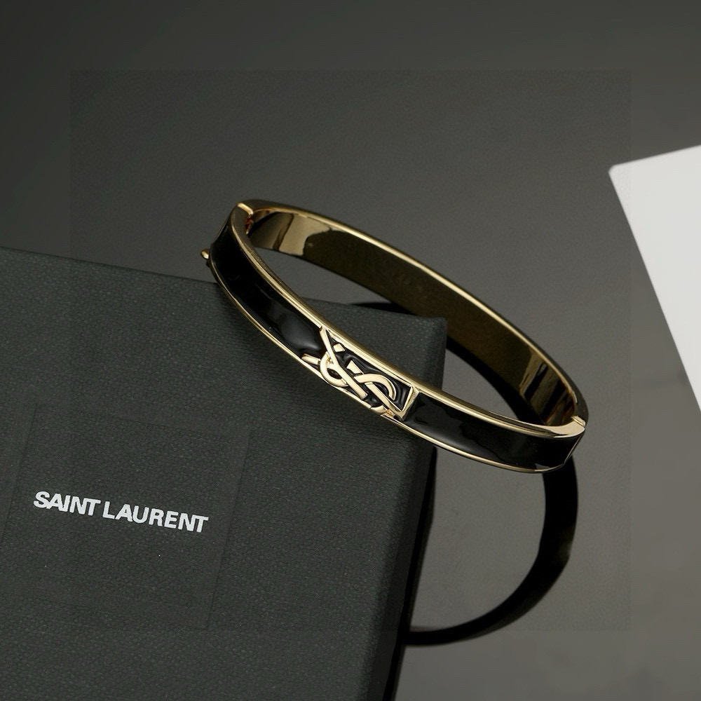 Luxurious YSL Bracelet: Classic, Fashionable, Timeless Charm with St. Roland Tradition.