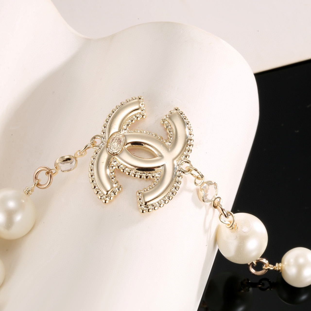 Chanel Double C Pearl Necklace, Elegant Chain with Iconic Logo Pendant 7 i1750953068239 6412 0 5