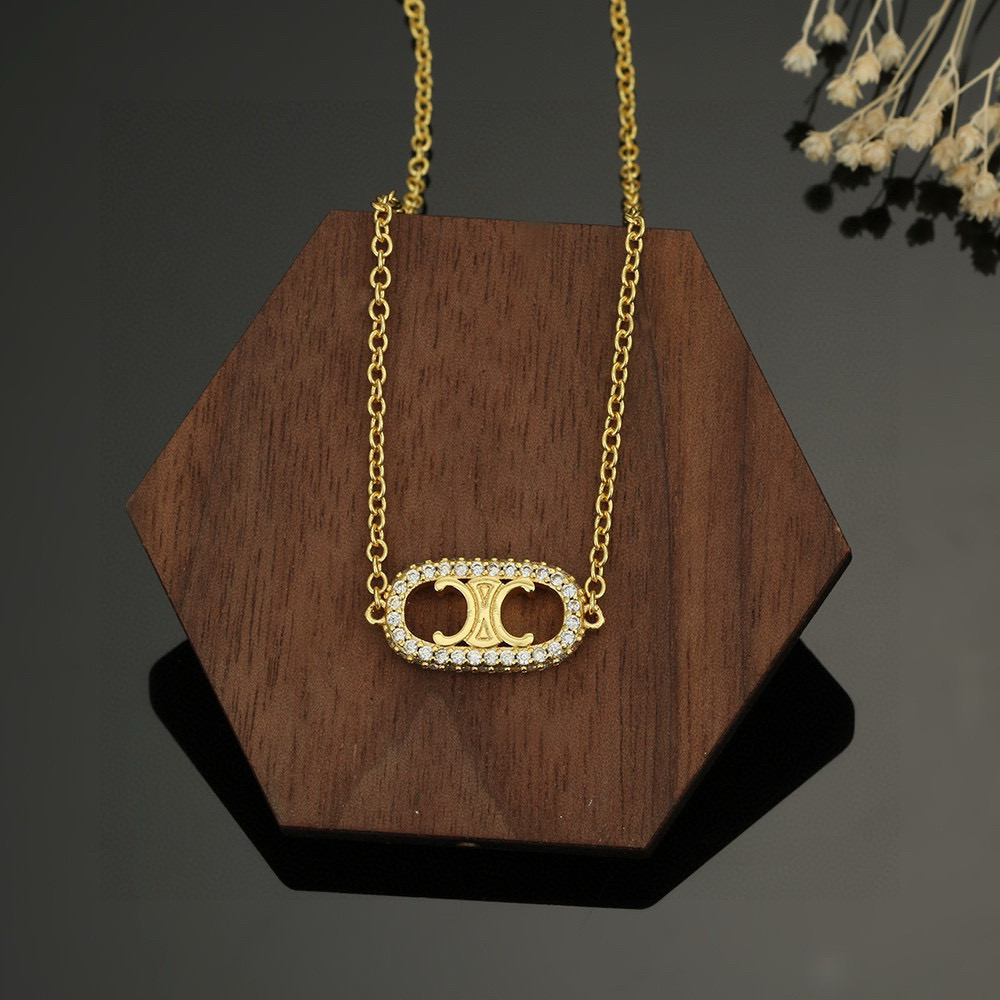 Celine 赛琳新款PRECLOUS新品 手链项链 简单时尚款式🌟专柜一致黄铜材质电镀18k金 火爆款