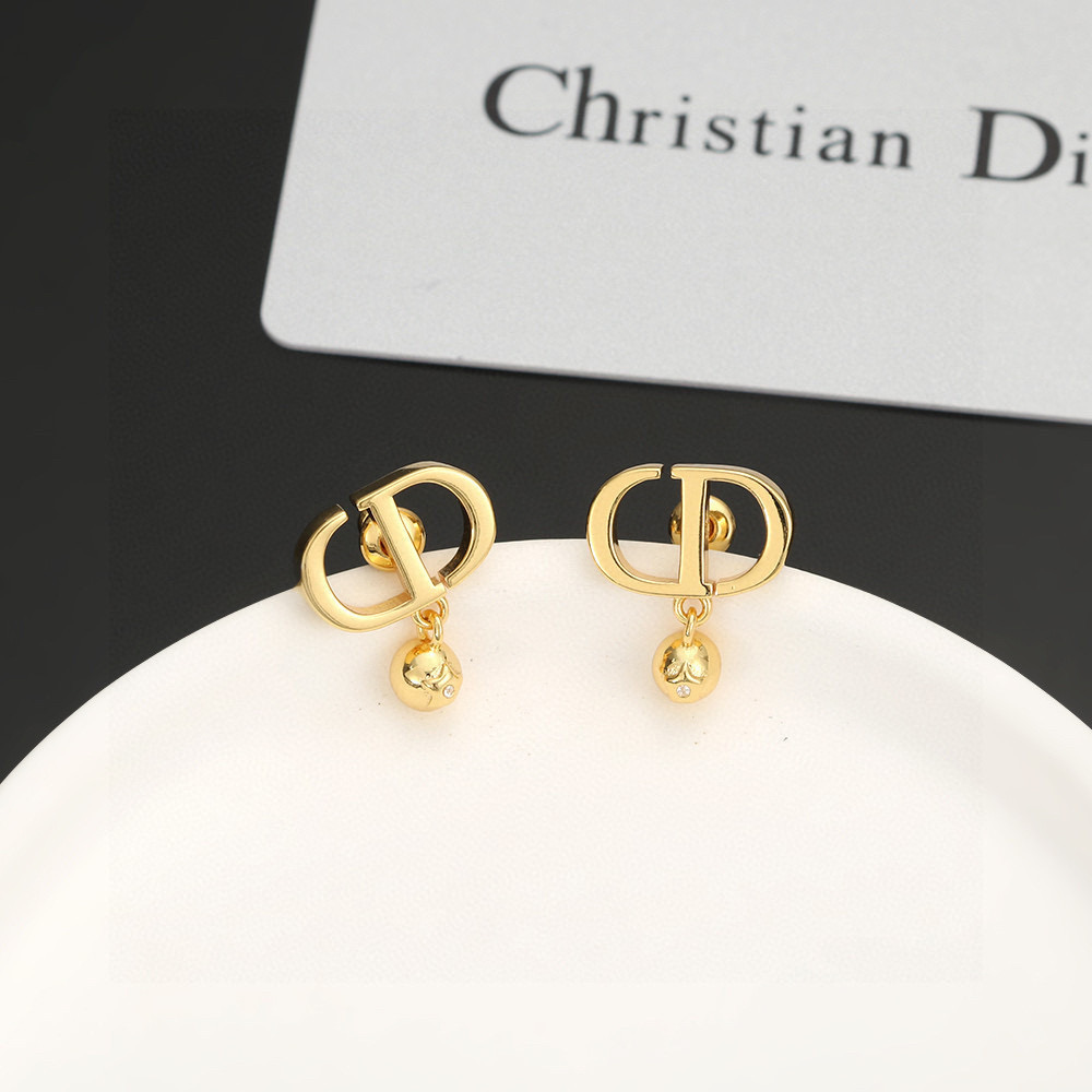Elegantes Pendientes Dior Tribales con Diseño de Letras CD Doradas 7 i1753026936928 3306 0 5