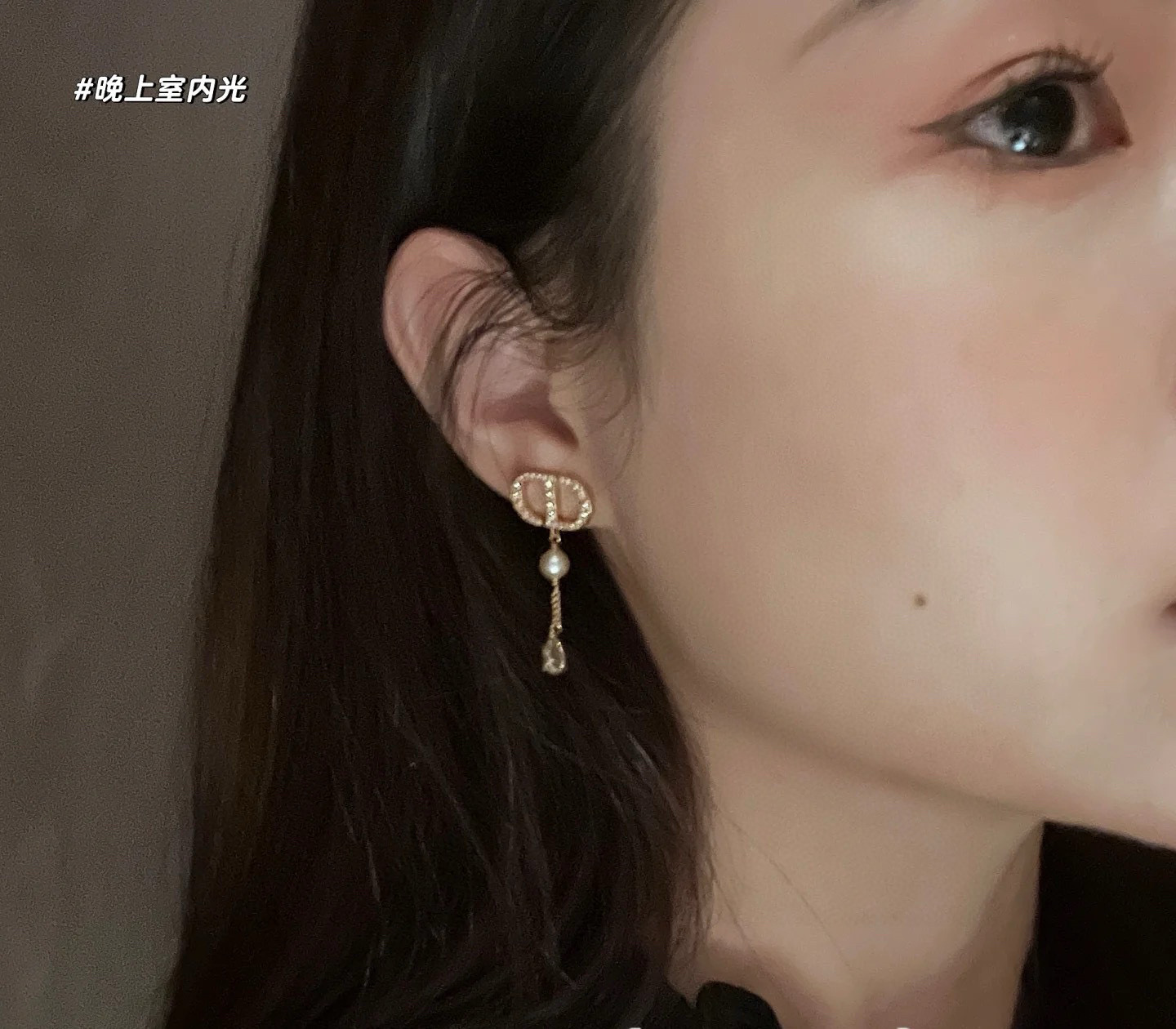  最新 迪奥火爆 各路网红同款，🔥爆 dior 系列，cd字母项链官网最新 同步 Dior 专柜一致材质