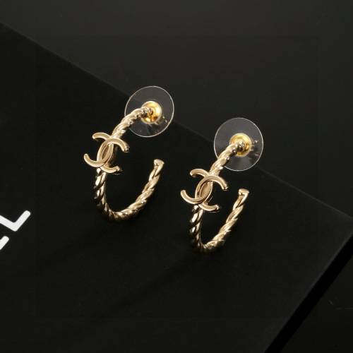 Chanel Trendy Spring Earrings, Chic Studs for Round and Long Face Shapes