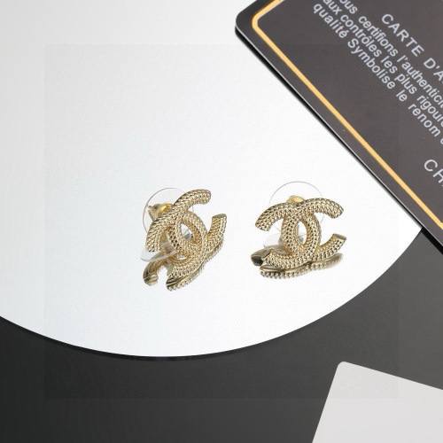 Chanel Classic CC Logo Stud Earrings - Timeless Elegance for Women 1 Chanel Classic CC Logo Stud Earrings - Timeless Elegance for Women