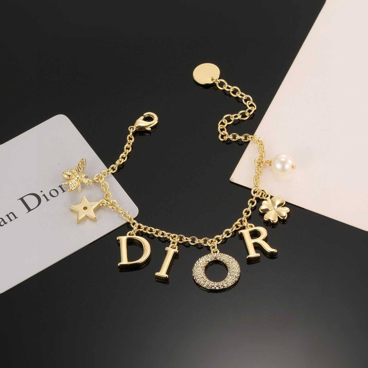 Dior 迪奥字母手链 一线 都爱的JaDior·迪奥