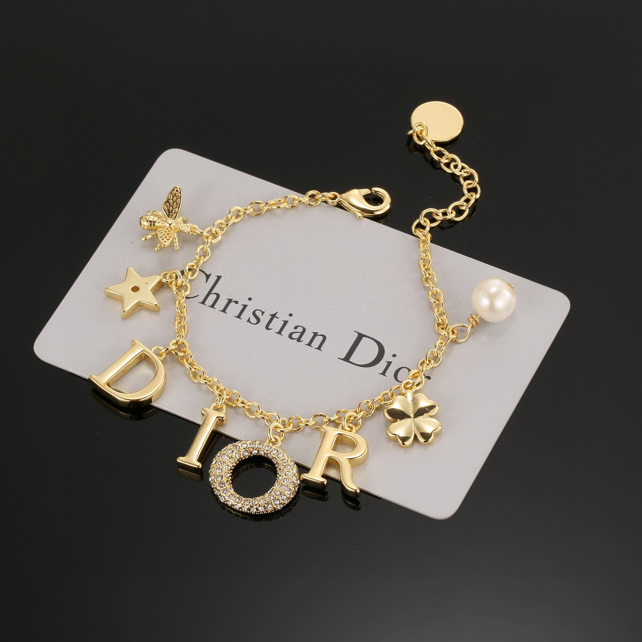 Dior 迪奥字母手链 一线 都爱的JaDior·迪奥