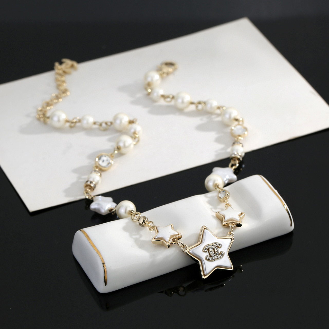 Chanel Haute Couture Haute Couture Fine Jewelry Necklace Bracelet Ring 4