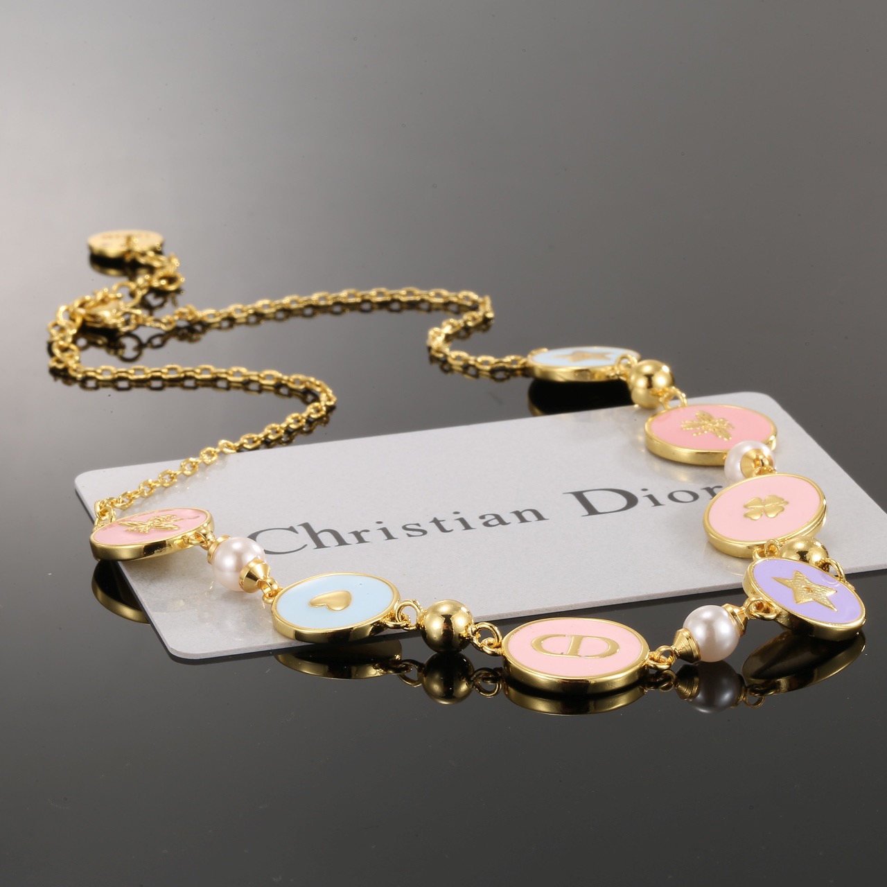 Dior Haute Couture Haute Couture Fine Jewelry Necklace Bracelet Ring Ref 7
