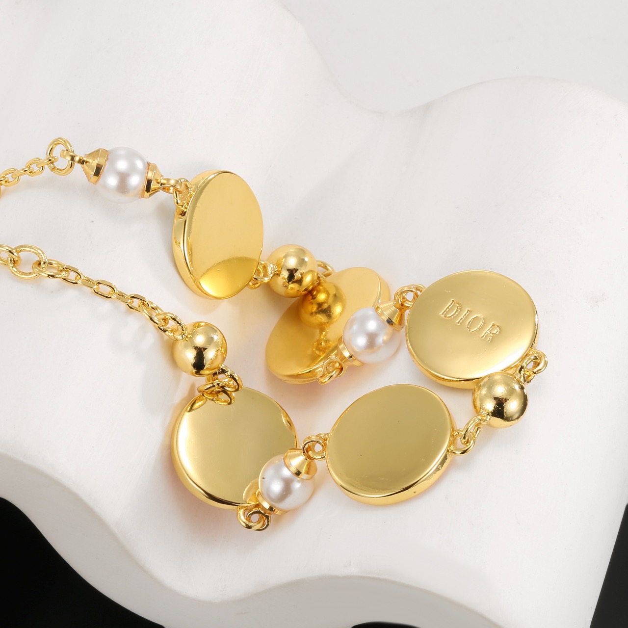 Dior Haute Couture Haute Couture Fine Jewelry Necklace Bracelet Ring Ref 8