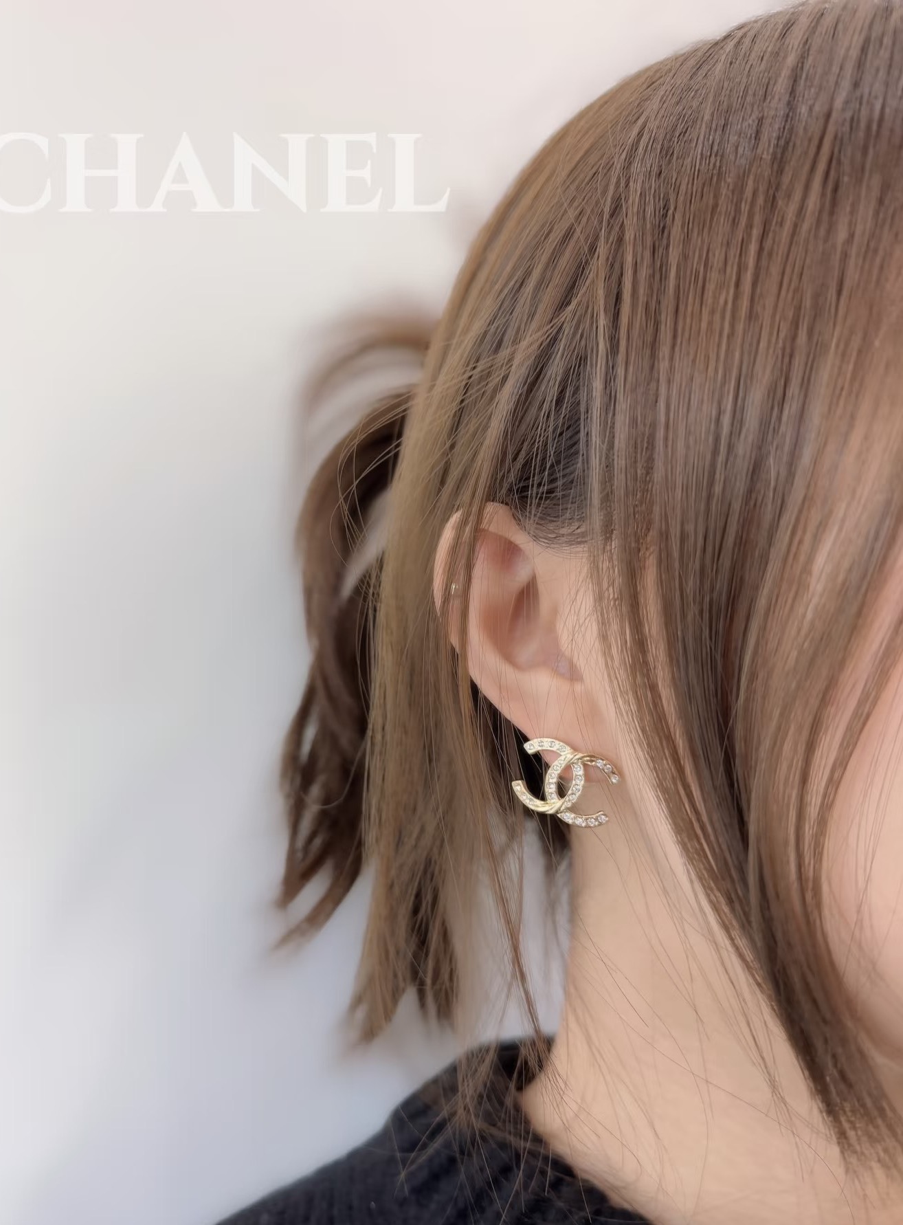 Chanel Chanel 小香 新款埃及系列 双c耳钉 精选 材质搭配纯银针 美死了 各大 独特个性风格 耳钉